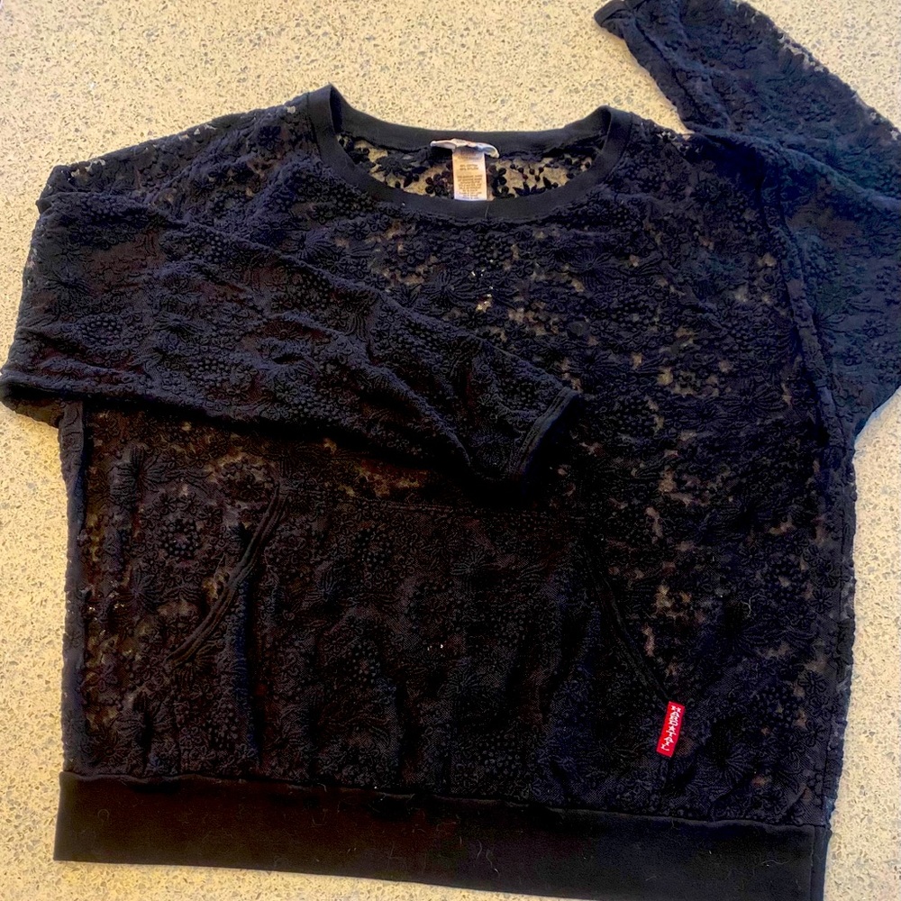 Sheer Lace Top